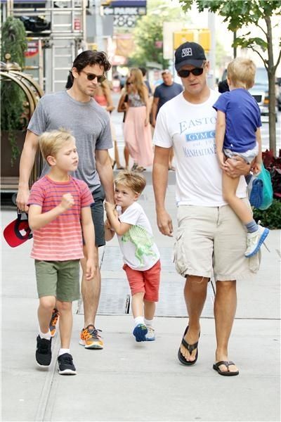 matt bomer family pics