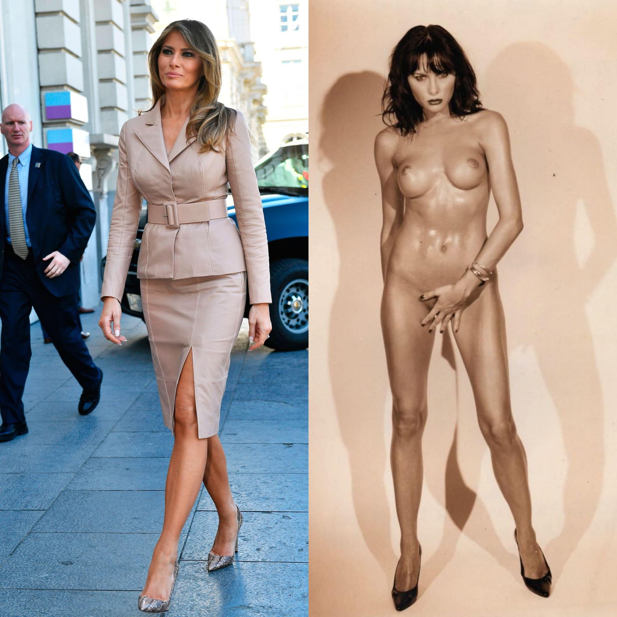 danielle hesse recommends melania trump nude xxx pic