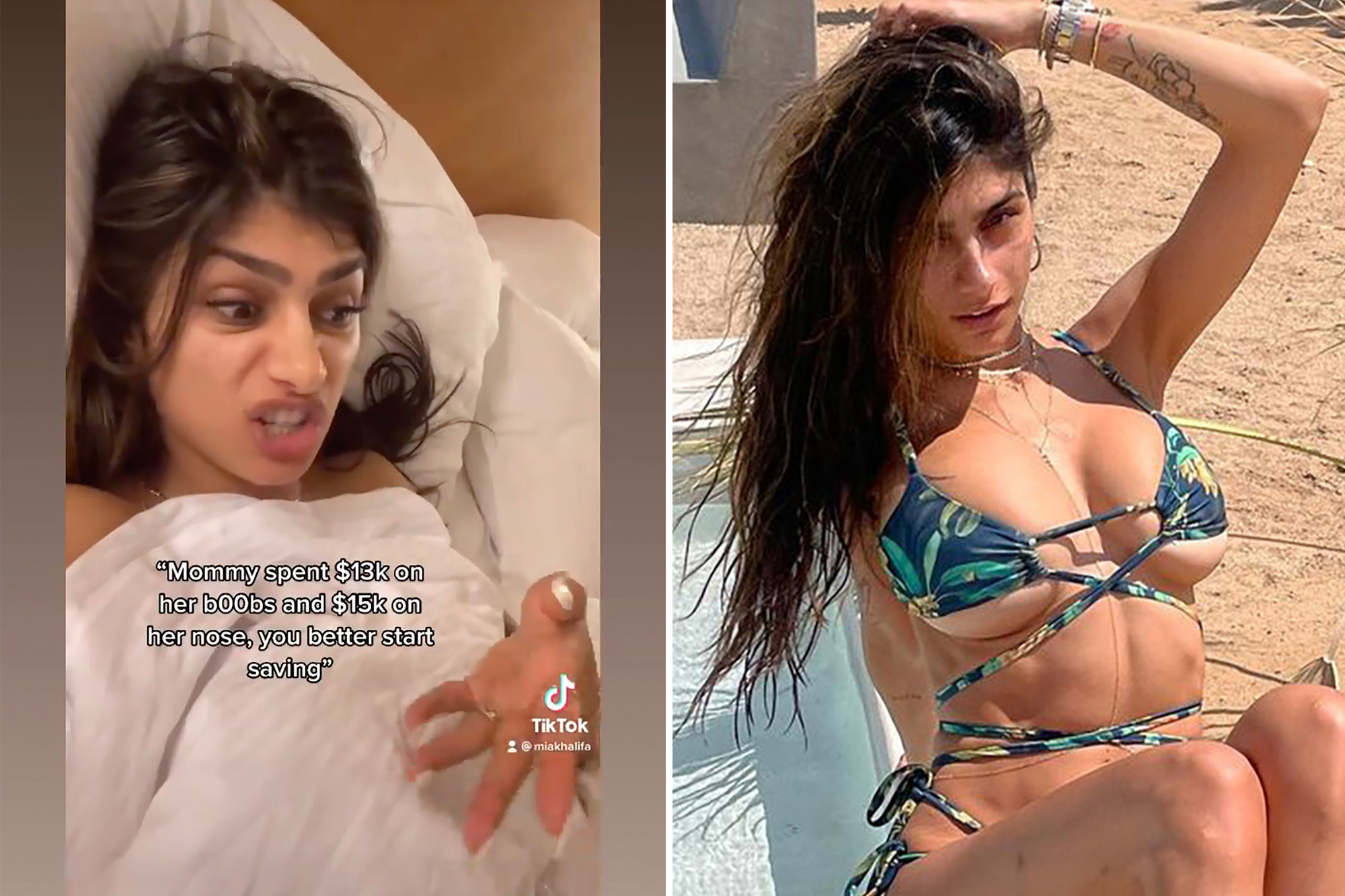 bonnie lindquist recommends mia khalifa bra size pic