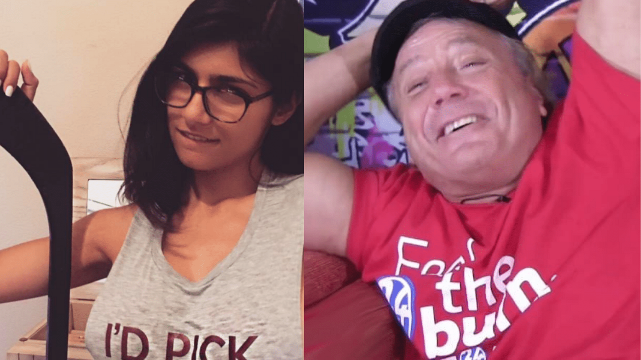 ashley whitehurst recommends mia khalifa with fan pic