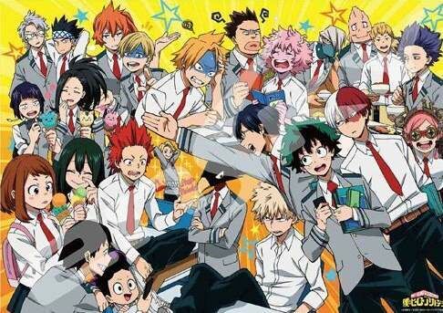 byron estrada recommends My Hero Academia Group Picture