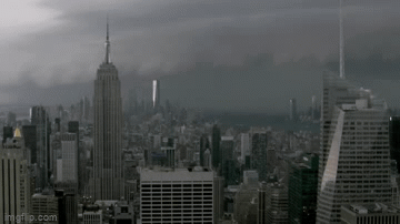 new york city skyline gif