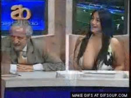 News Bloopers Nip Slip naked playboy