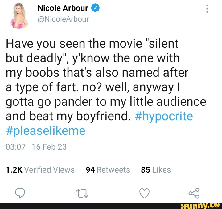 denise m rodriguez recommends nicole arbour silent but deadly pic