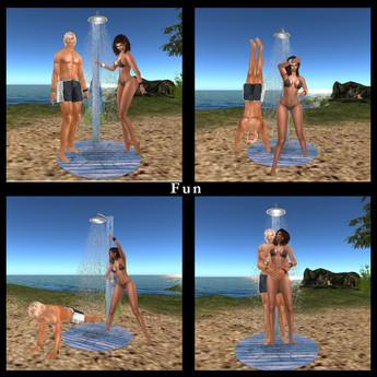 Best of Nude beach shower