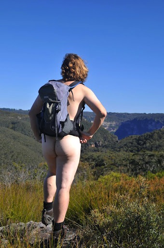nude in the mountains