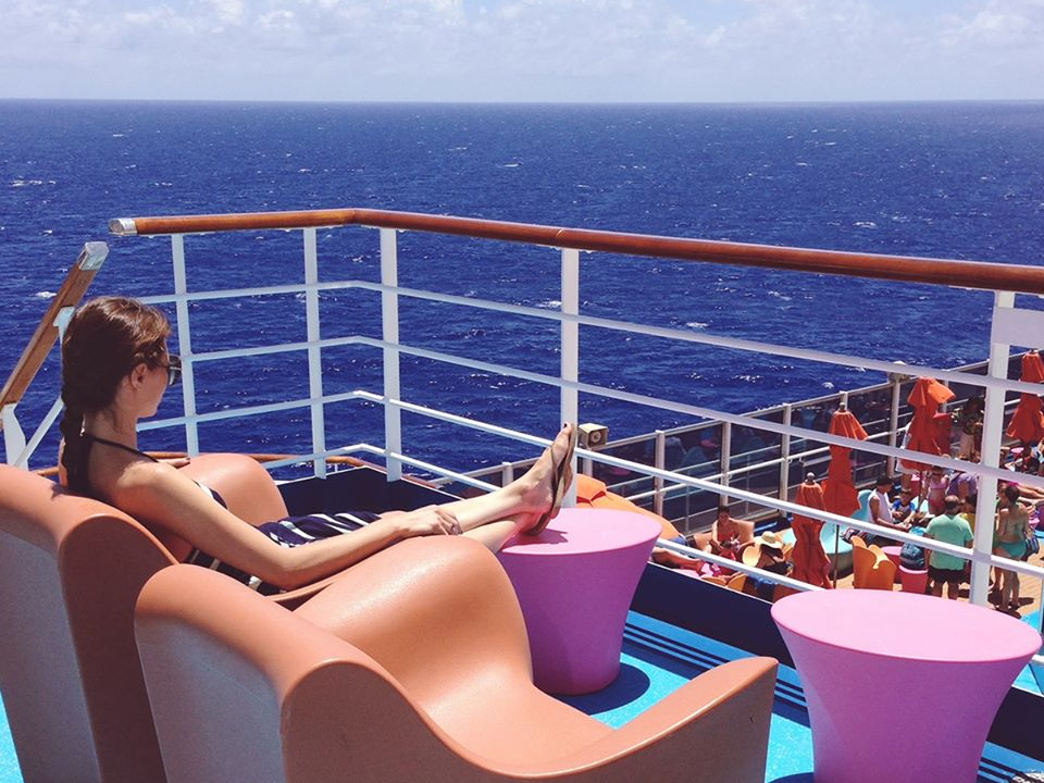 Best of Nude on cruise ship balcony