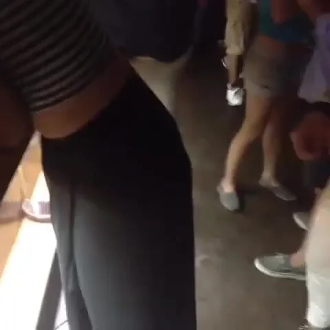 pantyless at the bar