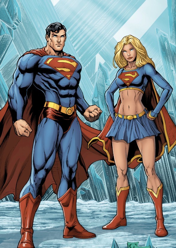 becca leese recommends pictures of supergirl and superman pic