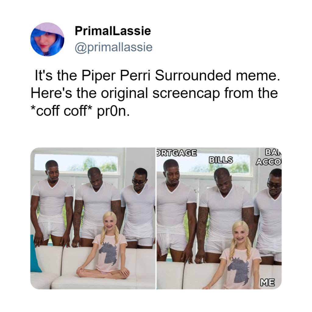 Best of Piper perri meme template