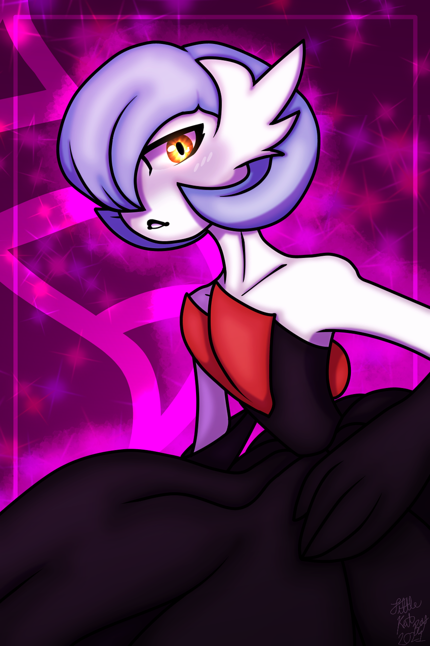 Pokemon Gardevoir Fan Art a chair