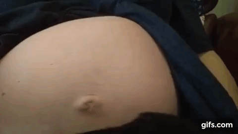 Best of Pregnant belly gif