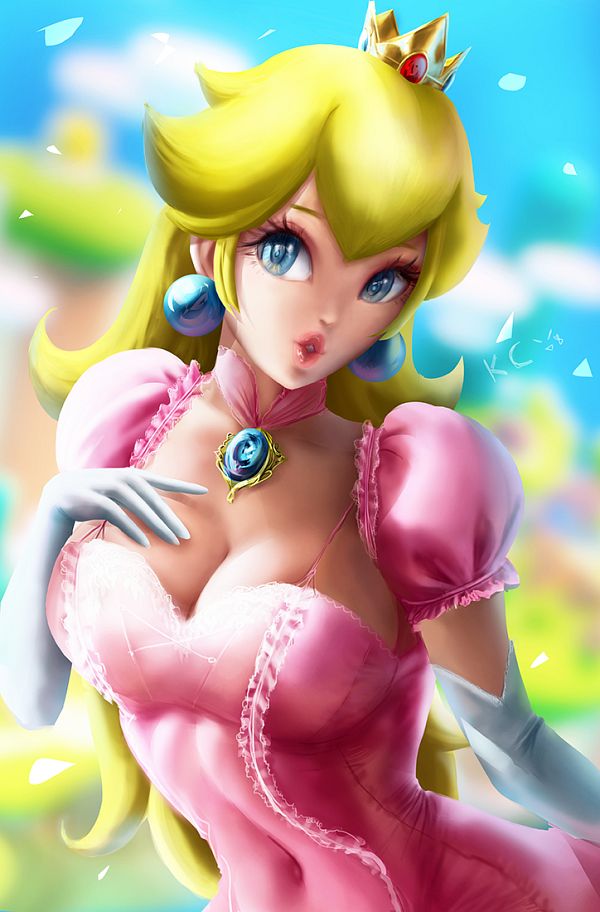 aidan dewar recommends princess peach sexy fan art pic