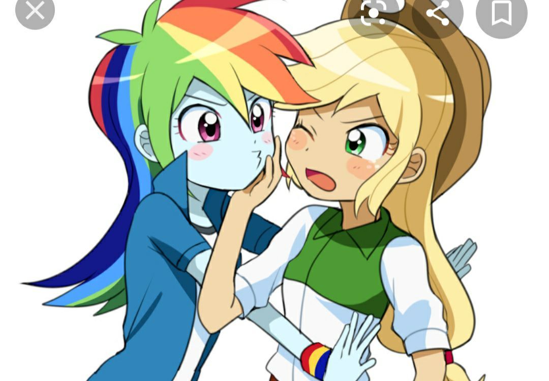 alan clyne recommends Rainbow Dash Kisses Applejack