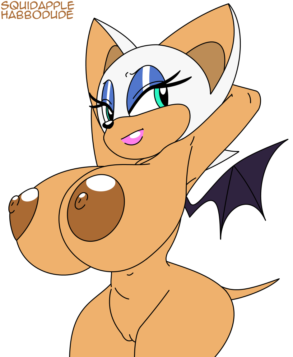 Best of Rouge the bat naked
