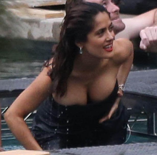 affordable carpet care recommends Salma Hayek Hot Boobs