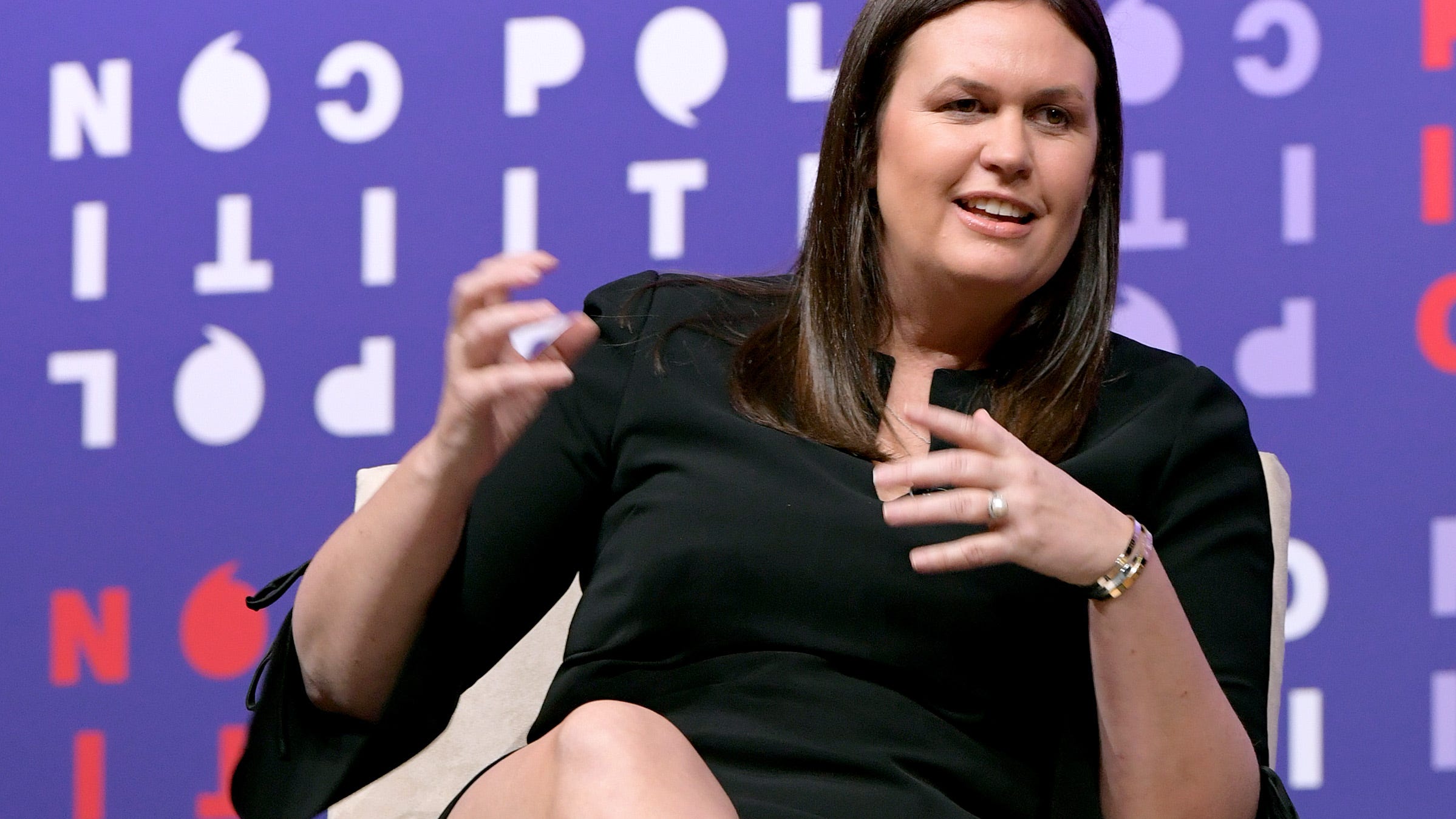 adam sutterfield recommends sarah huckabee sanders upskirt pic