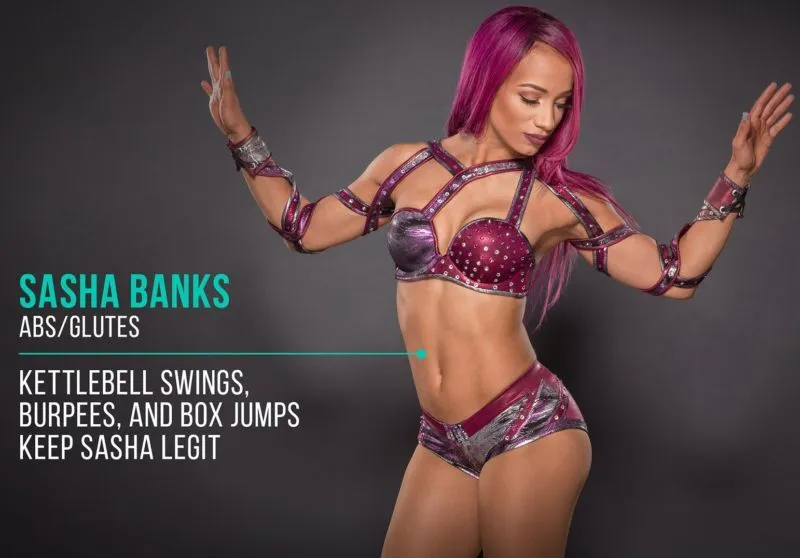 cody hounsell add photo sasha banks abs