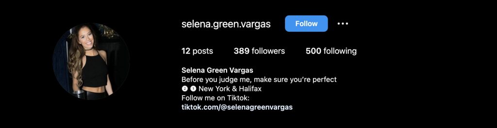 selena green vargas navy