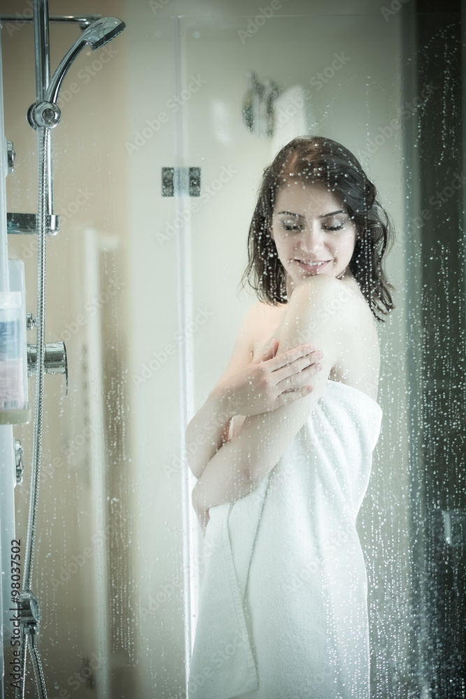chelsea entwistle add sexy woman taking a shower photo