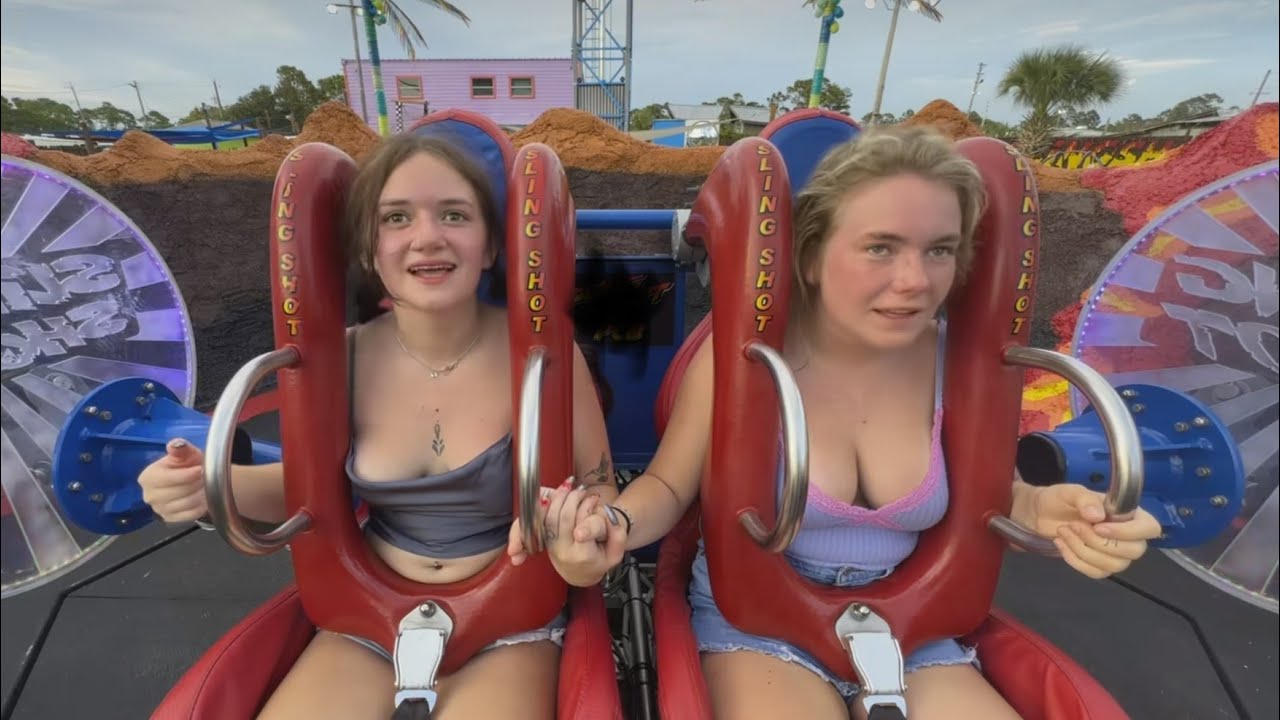 chelsea masters share sling shot ride boobs photos