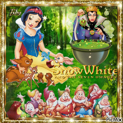 bernie crowley recommends snow white and the seven dwarfs gif pic
