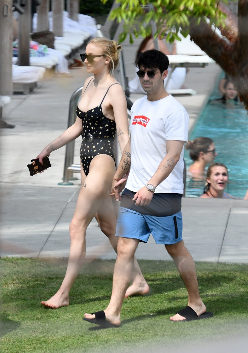 david mackeigan recommends sophie turner in a bikini pic