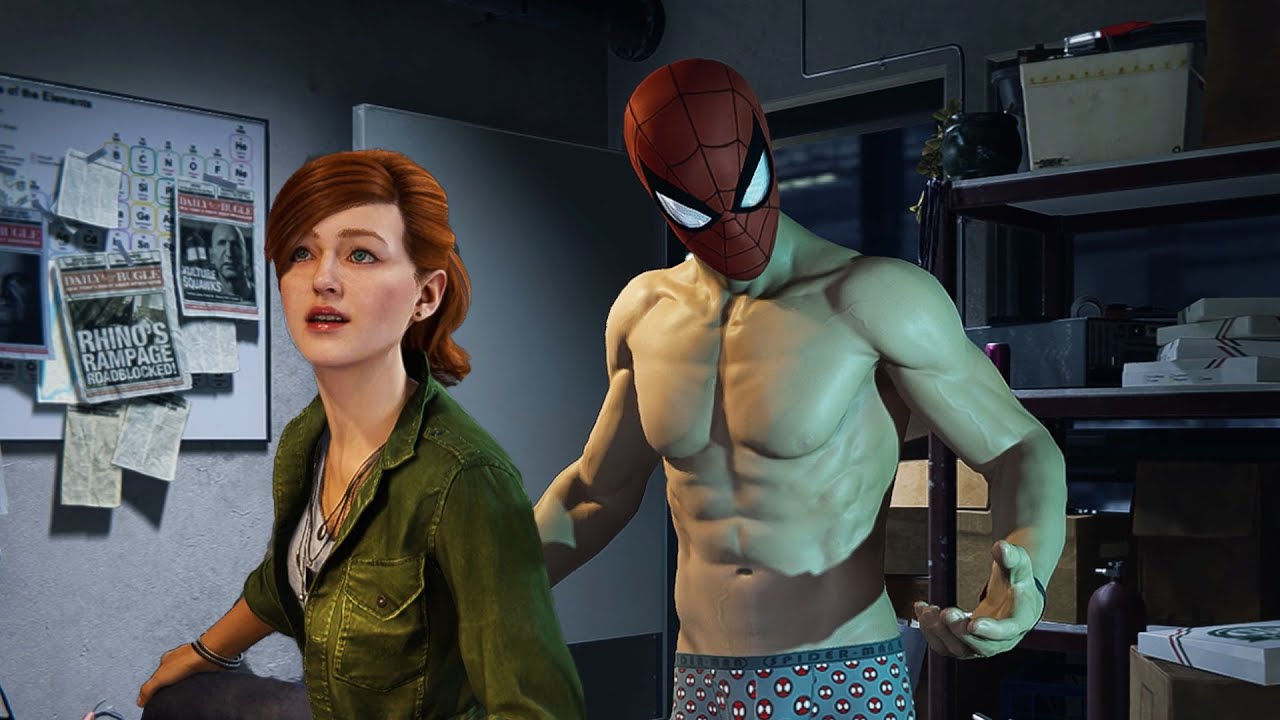 aj sample recommends Spider Man Naked