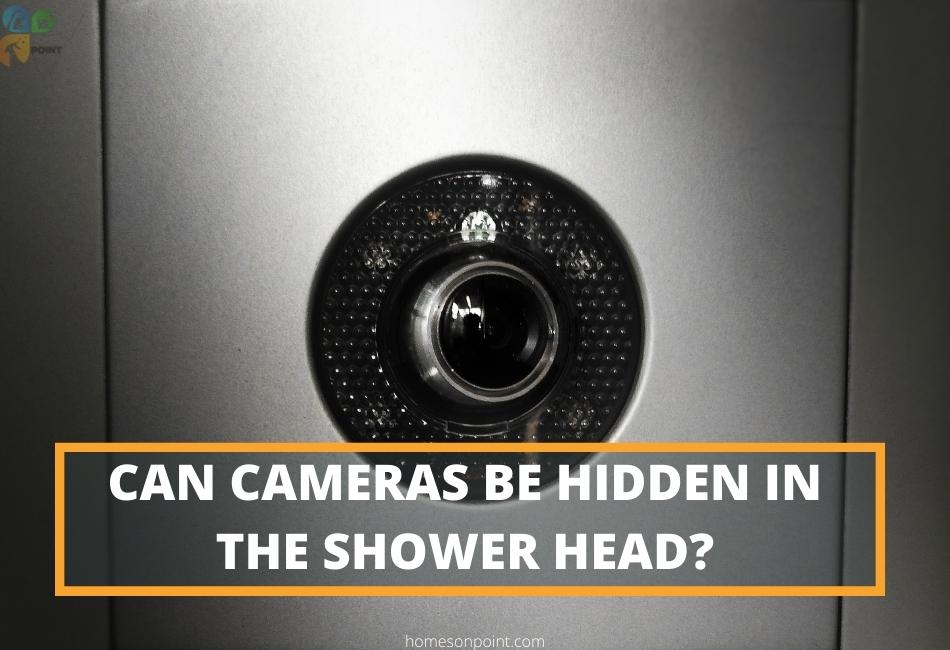 spy camera shower head