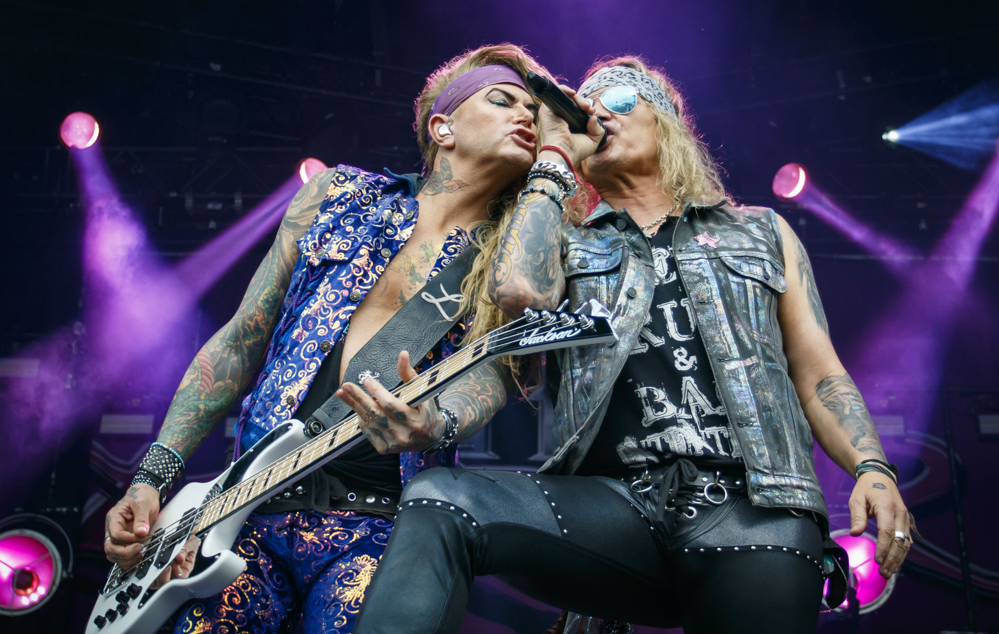 arac recommends steel panther concert flashing pic