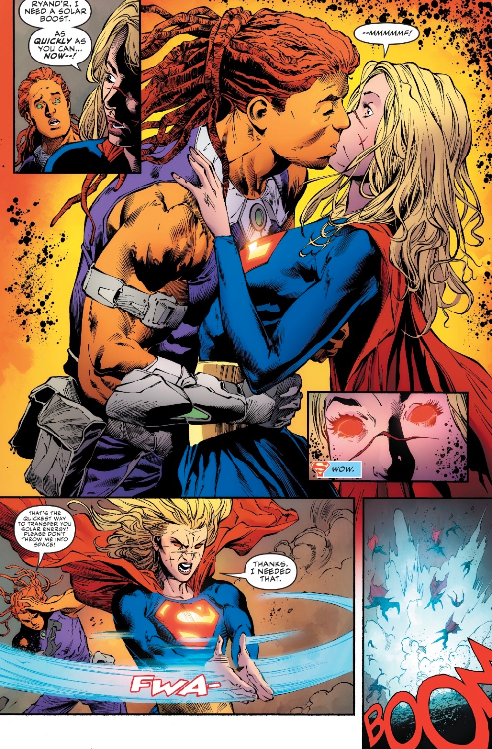 Superboy And Supergirl Kiss chat examples