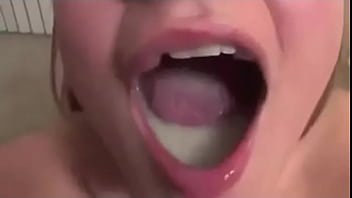 amanda amundson recommends teen cum in mouth swallow pic