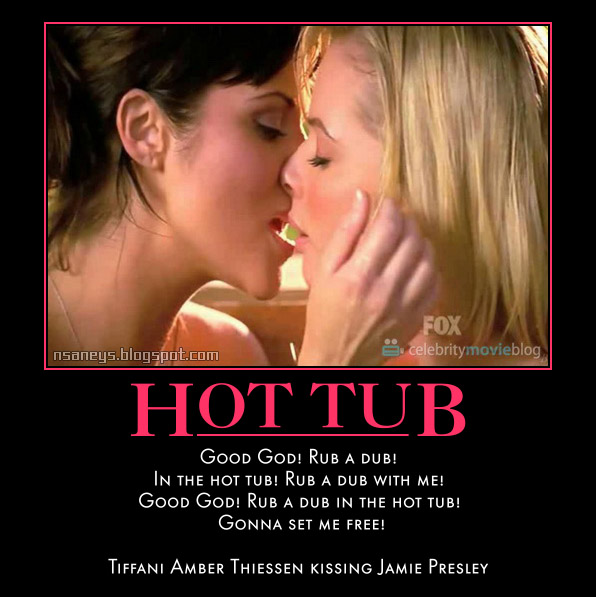 becky briscoe recommends Tiffani Thiessen Hot Tub