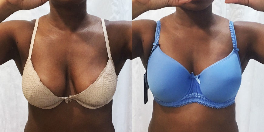 carolina esquenazi recommends tits falling out of bras pic