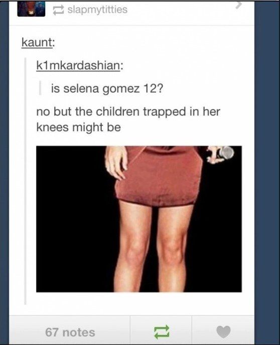tumblr on her knees