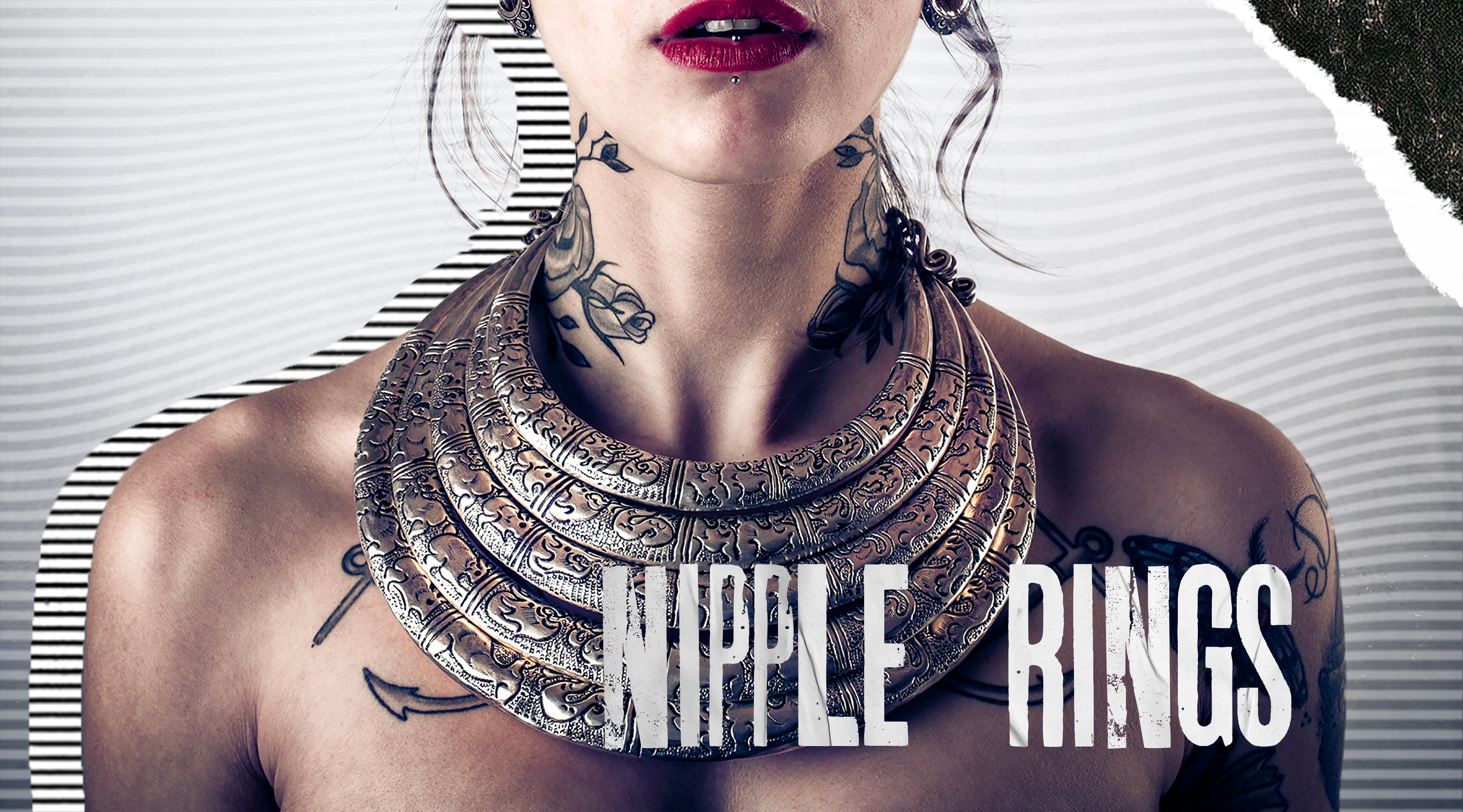 Best of Women with large nipple piercings