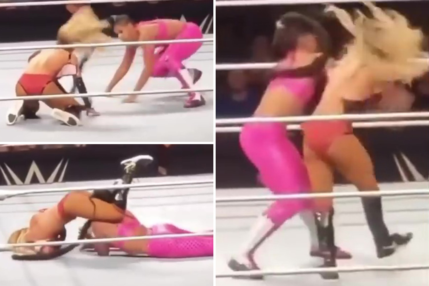 Best of Women wrestlers wardrobe malfunctions