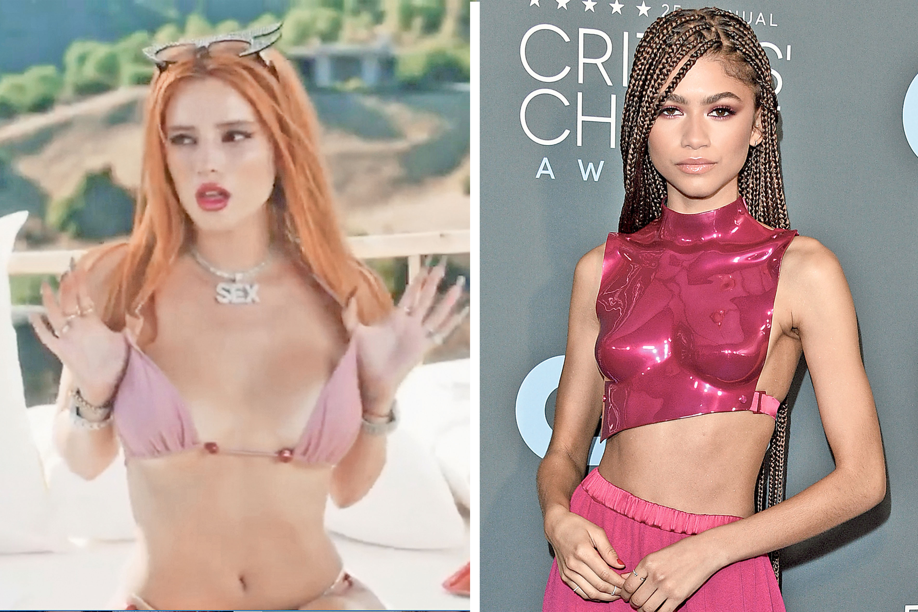 asif alam recommends zendaya and bella naked pic