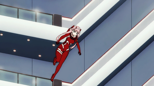 ayo aderibigbe recommends zero two jumping gif pic